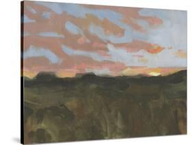 Sunset in Taos I-Jacob Green-Stretched Canvas