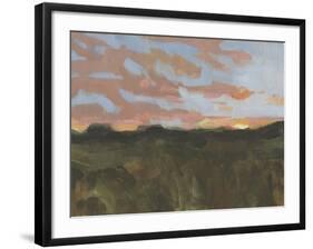 Sunset in Taos I-Jacob Green-Framed Art Print