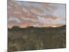 Sunset in Taos I-Jacob Green-Mounted Art Print