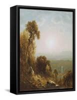 Sunset in the Adirondacks-William Bradford-Framed Stretched Canvas