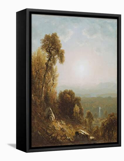 Sunset in the Adirondacks-William Bradford-Framed Stretched Canvas
