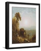 Sunset in the Adirondacks-William Bradford-Framed Giclee Print