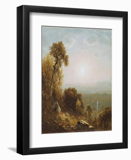 Sunset in the Adirondacks-William Bradford-Framed Premium Giclee Print