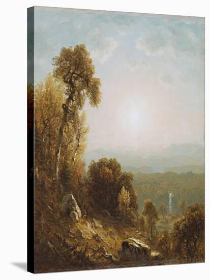 Sunset in the Adirondacks-William Bradford-Stretched Canvas