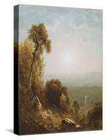 Sunset in the Adirondacks-William Bradford-Stretched Canvas