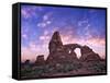 Sunset in the Desert I-David Drost-Framed Stretched Canvas