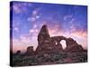 Sunset in the Desert I-David Drost-Stretched Canvas