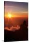 Sunset in the House of the Sun, Maui-Vincent James-Stretched Canvas