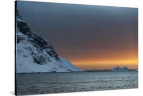 Sunset in the Lemaire Channel, Antarctica, Polar Regions-Sergio Pitamitz-Stretched Canvas