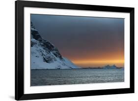 Sunset in the Lemaire Channel, Antarctica, Polar Regions-Sergio Pitamitz-Framed Photographic Print