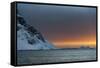 Sunset in the Lemaire Channel, Antarctica, Polar Regions-Sergio Pitamitz-Framed Stretched Canvas