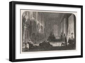 Sunset in the Long Drawing- Room at Chesney Wold-Phiz-Framed Art Print