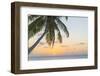 Sunset in the Maldives-John Harper-Framed Photographic Print