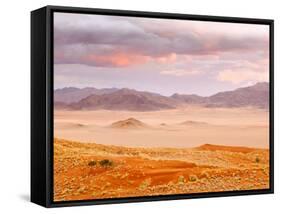 Sunset in the Namibrand Nature Reserve Located South of Sossusvlei, Namibia, Africa-Nadia Isakova-Framed Stretched Canvas