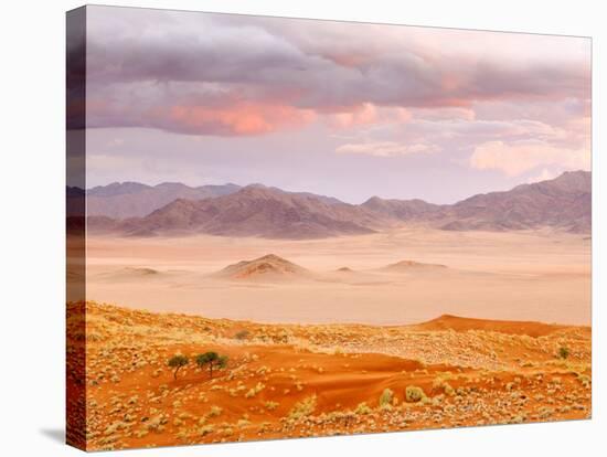 Sunset in the Namibrand Nature Reserve Located South of Sossusvlei, Namibia, Africa-Nadia Isakova-Stretched Canvas