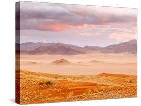 Sunset in the Namibrand Nature Reserve Located South of Sossusvlei, Namibia, Africa-Nadia Isakova-Stretched Canvas