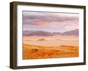 Sunset in the Namibrand Nature Reserve Located South of Sossusvlei, Namibia, Africa-Nadia Isakova-Framed Premium Photographic Print