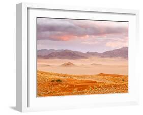 Sunset in the Namibrand Nature Reserve Located South of Sossusvlei, Namibia, Africa-Nadia Isakova-Framed Photographic Print