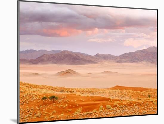 Sunset in the Namibrand Nature Reserve Located South of Sossusvlei, Namibia, Africa-Nadia Isakova-Mounted Photographic Print