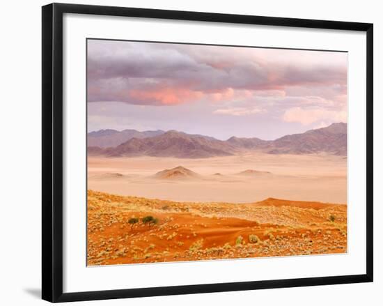 Sunset in the Namibrand Nature Reserve Located South of Sossusvlei, Namibia, Africa-Nadia Isakova-Framed Photographic Print