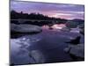Sunset in the Northern Forest, Maine, USA-Jerry & Marcy Monkman-Mounted Photographic Print