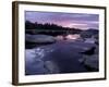 Sunset in the Northern Forest, Maine, USA-Jerry & Marcy Monkman-Framed Photographic Print