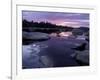 Sunset in the Northern Forest, Maine, USA-Jerry & Marcy Monkman-Framed Photographic Print