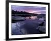 Sunset in the Northern Forest, Maine, USA-Jerry & Marcy Monkman-Framed Photographic Print