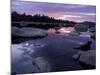 Sunset in the Northern Forest, Maine, USA-Jerry & Marcy Monkman-Mounted Photographic Print