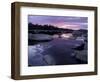 Sunset in the Northern Forest, Maine, USA-Jerry & Marcy Monkman-Framed Photographic Print