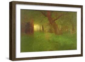 Sunset in the Old Orchard, 1894-George Snr. Inness-Framed Giclee Print