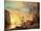 Sunset in the Rockies-Albert Bierstadt-Stretched Canvas