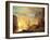 Sunset in the Rockies-Albert Bierstadt-Framed Giclee Print