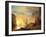 Sunset in the Rockies-Albert Bierstadt-Framed Giclee Print