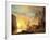 Sunset in the Rockies-Albert Bierstadt-Framed Giclee Print