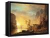 Sunset in the Rockies-Sir William Beechey-Framed Stretched Canvas