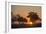 Sunset in the Savuti marsh, Botswana, Africa-Sergio Pitamitz-Framed Photographic Print