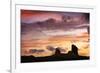 Sunset in the Valley II-Alan Hausenflock-Framed Premium Giclee Print