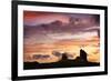 Sunset in the Valley II-Alan Hausenflock-Framed Premium Giclee Print