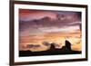 Sunset in the Valley II-Alan Hausenflock-Framed Art Print