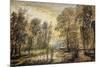 Sunset in the Wood-Aert van der Neer-Mounted Giclee Print