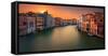 Sunset in Venice-Tommaso Pessotto-Framed Stretched Canvas