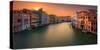 Sunset in Venice-Tommaso Pessotto-Stretched Canvas