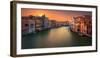 Sunset in Venice-Tommaso Pessotto-Framed Photographic Print