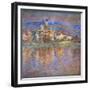 Sunset in Vetheuil, 1900-Claude Monet-Framed Giclee Print