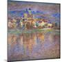 Sunset in Vetheuil, 1900-Claude Monet-Mounted Giclee Print