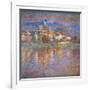 Sunset in Vetheuil, 1900-Claude Monet-Framed Giclee Print