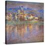 Sunset in Vetheuil, 1900-Claude Monet-Stretched Canvas