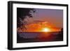 Sunset in Williamsburg, Cobham Bay-Martina Bleichner-Framed Art Print