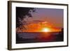 Sunset in Williamsburg, Cobham Bay-Martina Bleichner-Framed Art Print